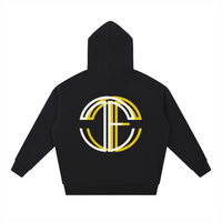 Offset Hooded Sweatshirt