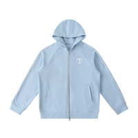 Zip Up Hooded Sweatshirt