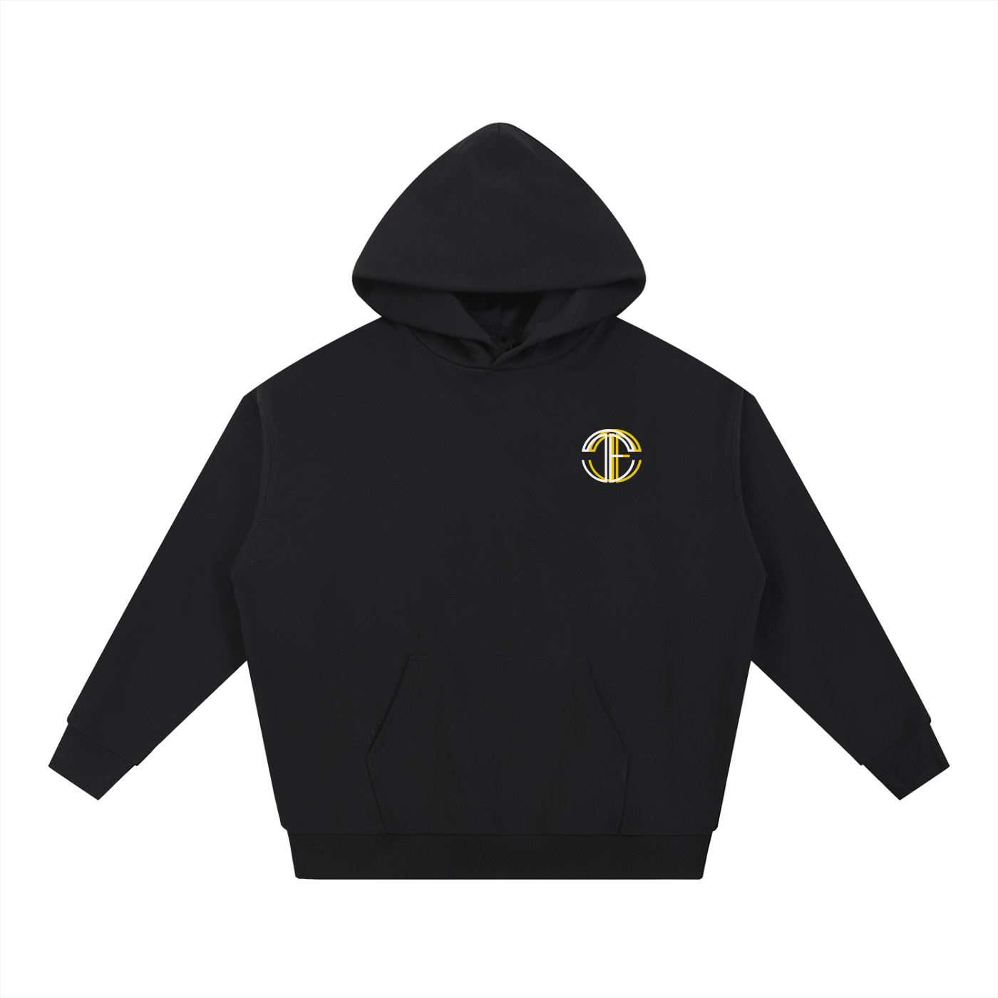 Offset Hooded Sweatshirt