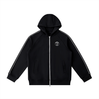 Zip Up Hooded Sweatshirt