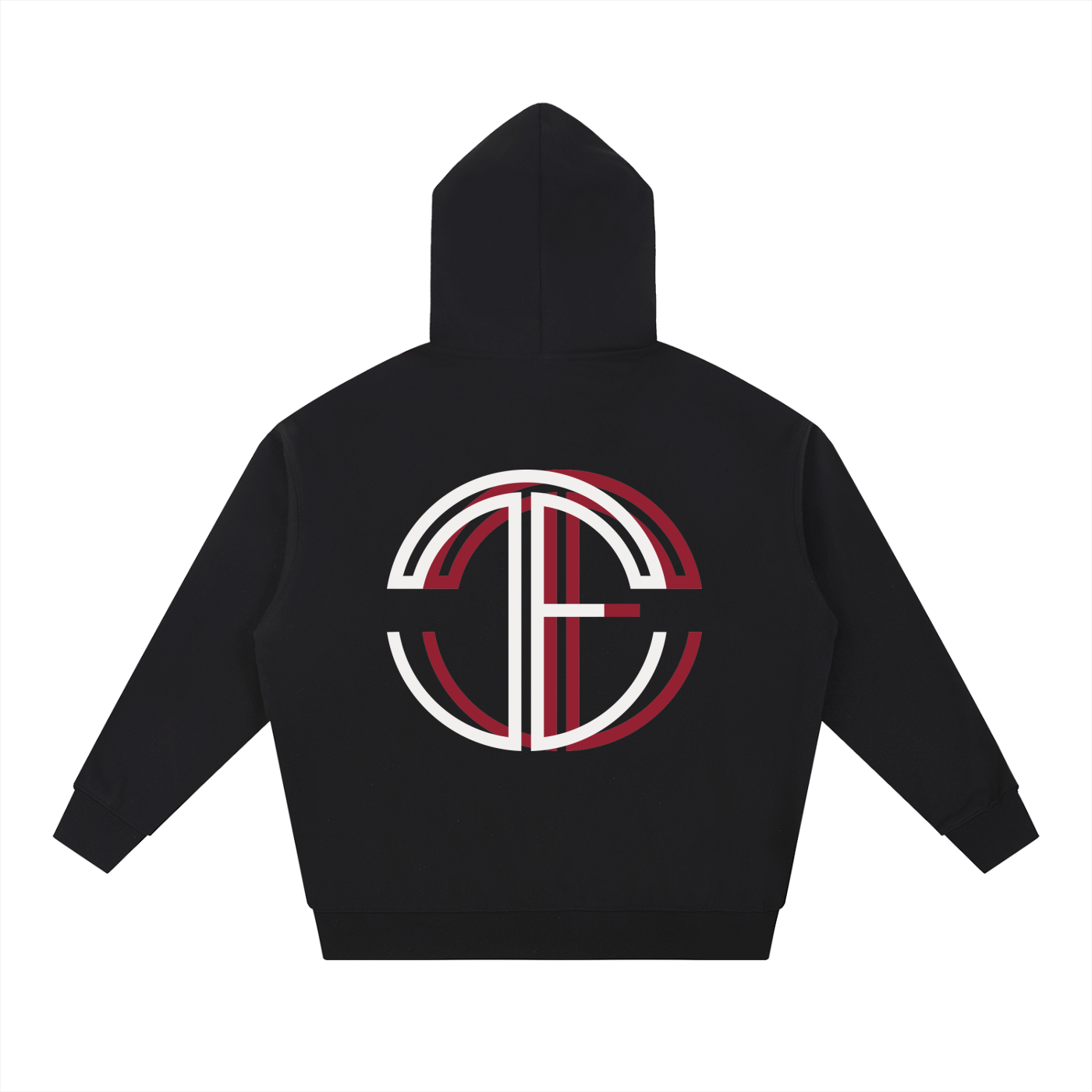 Offset Hooded Sweatshirt