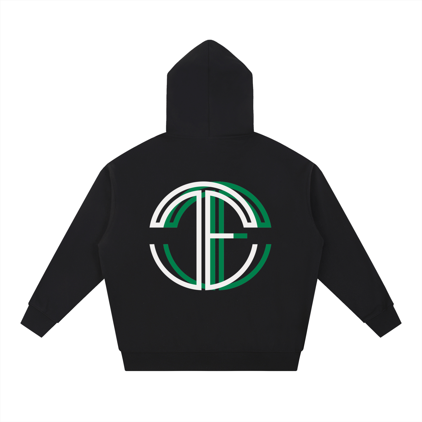 Offset Hooded Sweatshirt