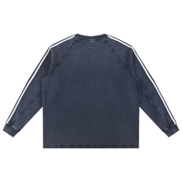 Three Striped Thick Long Sleeve Shirt