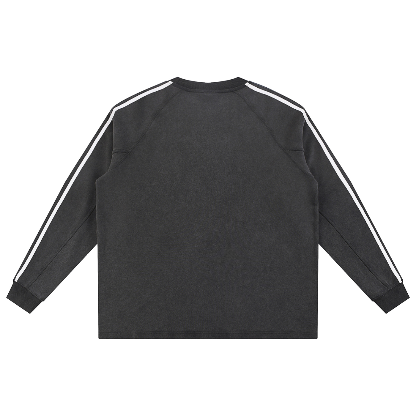 Three Striped Thick Long Sleeve Shirt