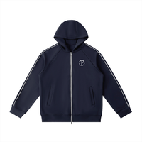 Zip Up Hooded Sweatshirt