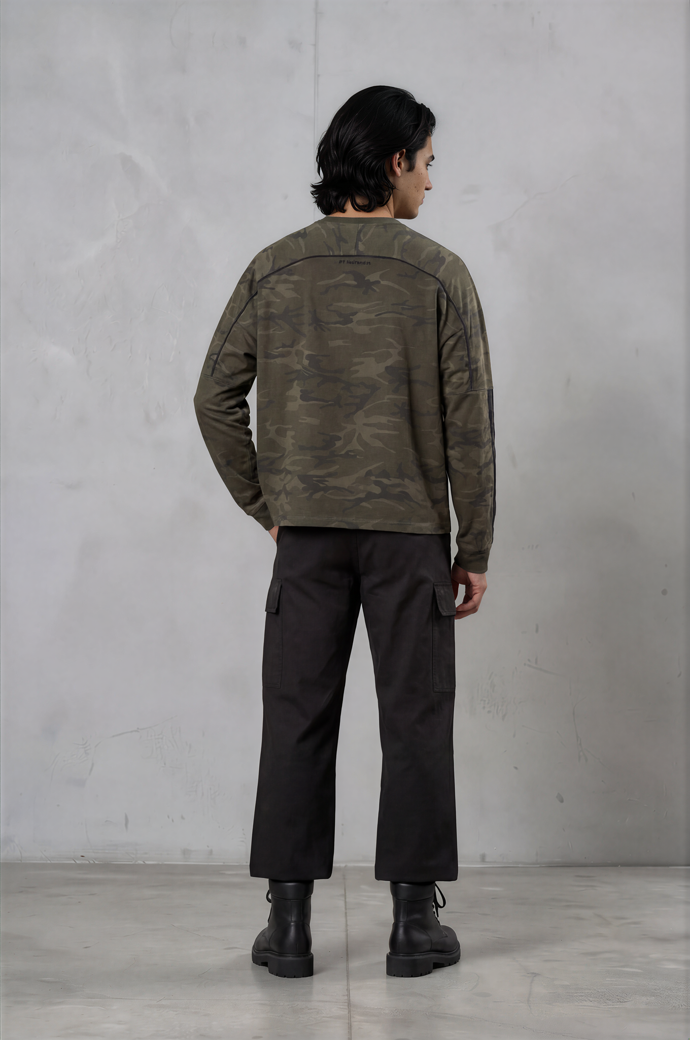Camo Oversized Long Sleeve