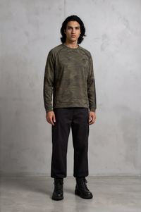 Camo Oversized Long Sleeve