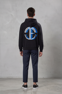 Offset Hooded Sweatshirt