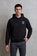 Offset Hooded Sweatshirt