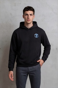 Offset Hooded Sweatshirt
