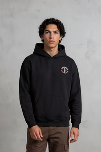 Offset Hooded Sweatshirt