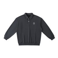 Heavyweight Long Sleeve Polo Shirt