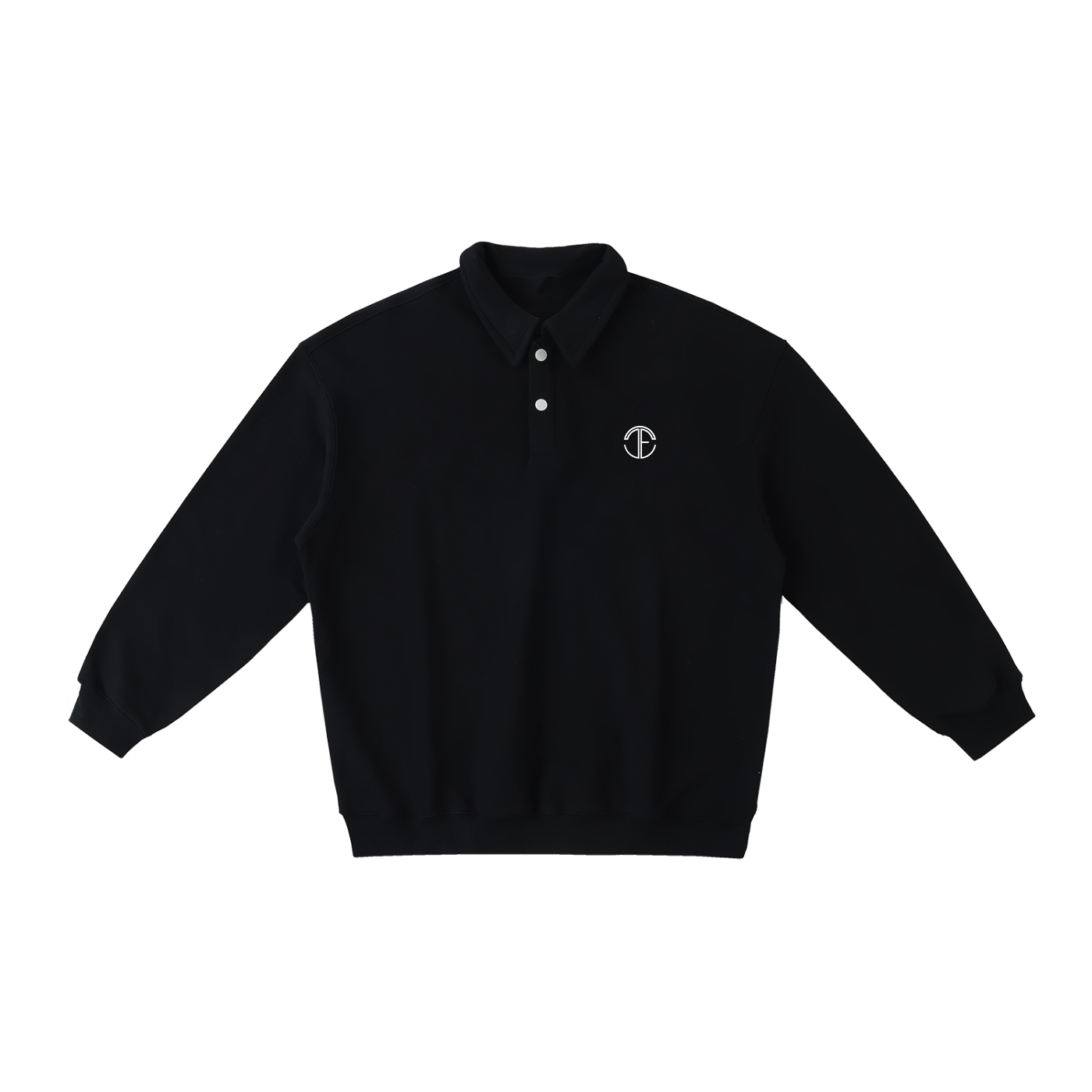Heavyweight Long Sleeve Polo Shirt