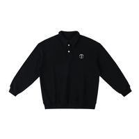Heavyweight Long Sleeve Polo Shirt